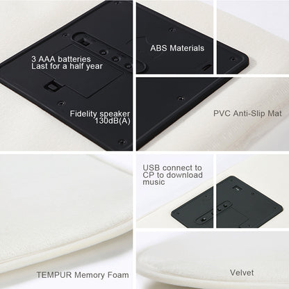 Pressure Sensitive Carpet Alarm Clock by HitMyNeed