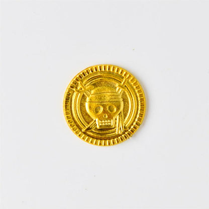 Pretend Play Plastic Gold Pirate Coins (100 Pack) by HitMyNeed