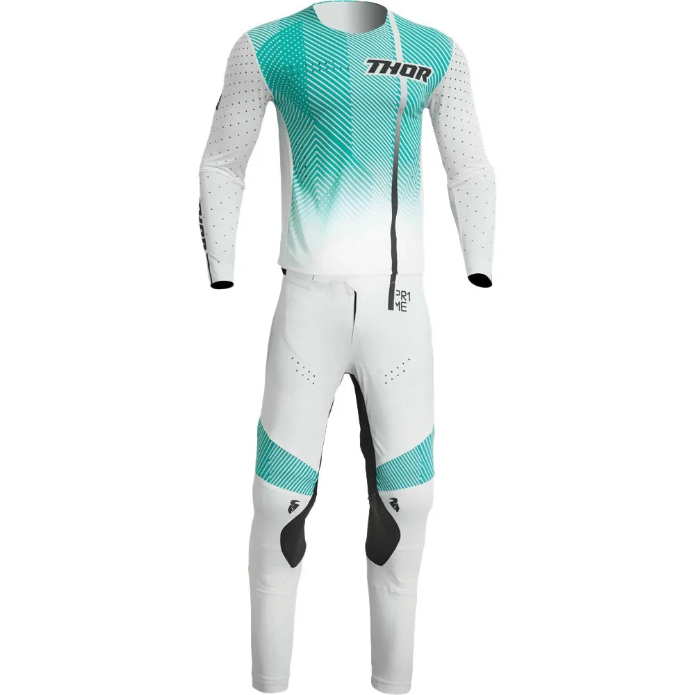 Prime Pro MX Motocross Jersey & Pants Set beige xxl-38 by HitMyNeed
