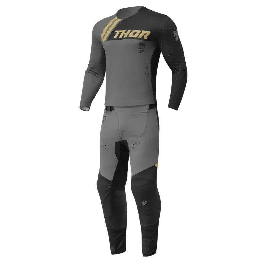 Prime Pro MX Motocross Jersey & Pants Set black l-34 by HitMyNeed