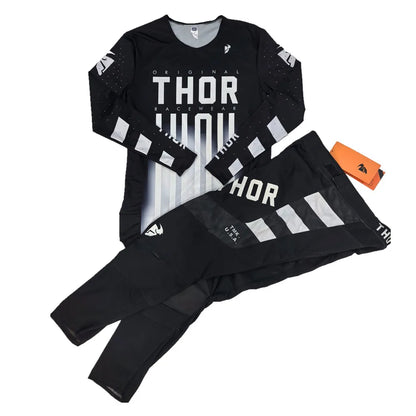 Prime Pro MX Motocross Jersey & Pants Set white s-30 by HitMyNeed