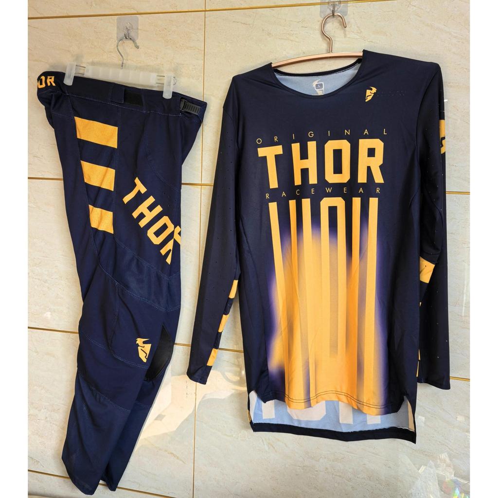 Prime Pro MX Motocross Jersey & Pants Set yellow xl-36 by HitMyNeed