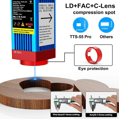 Pro 40W/80W Laser Engraver & Cutter for Wood and Metal by HitMyNeed