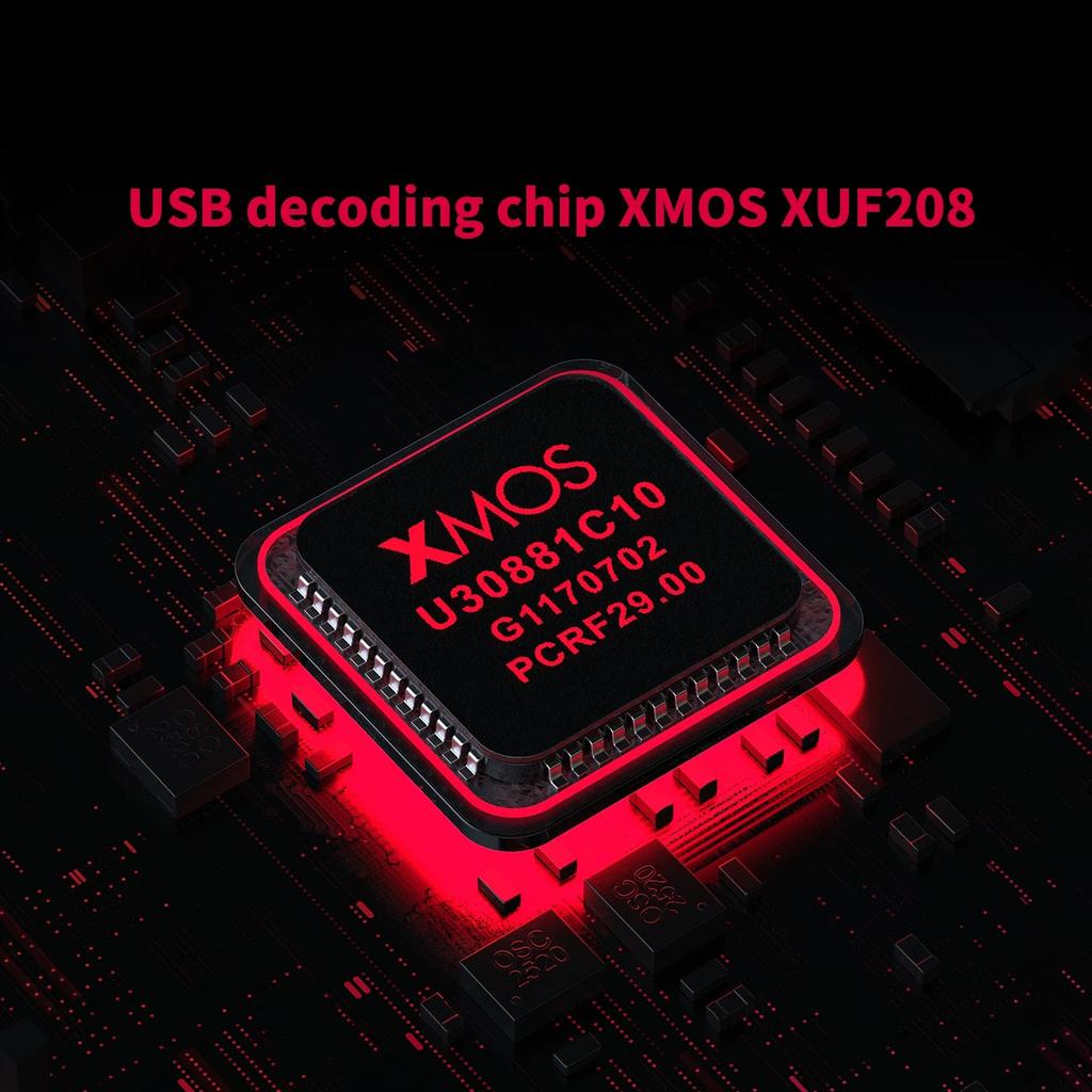 Pro ESS ES9038Q2M Desktop DAC & Headphone Amp by HitMyNeed