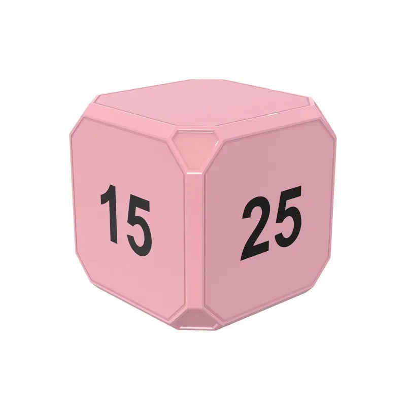 Productivity Cube Gravity Timer with LED Display c-pink by HitMyNeed