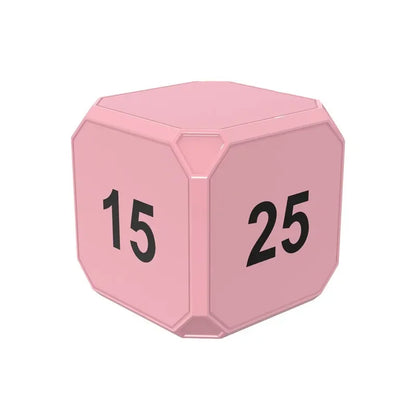 Productivity Cube Gravity Timer with LED Display c-pink by HitMyNeed