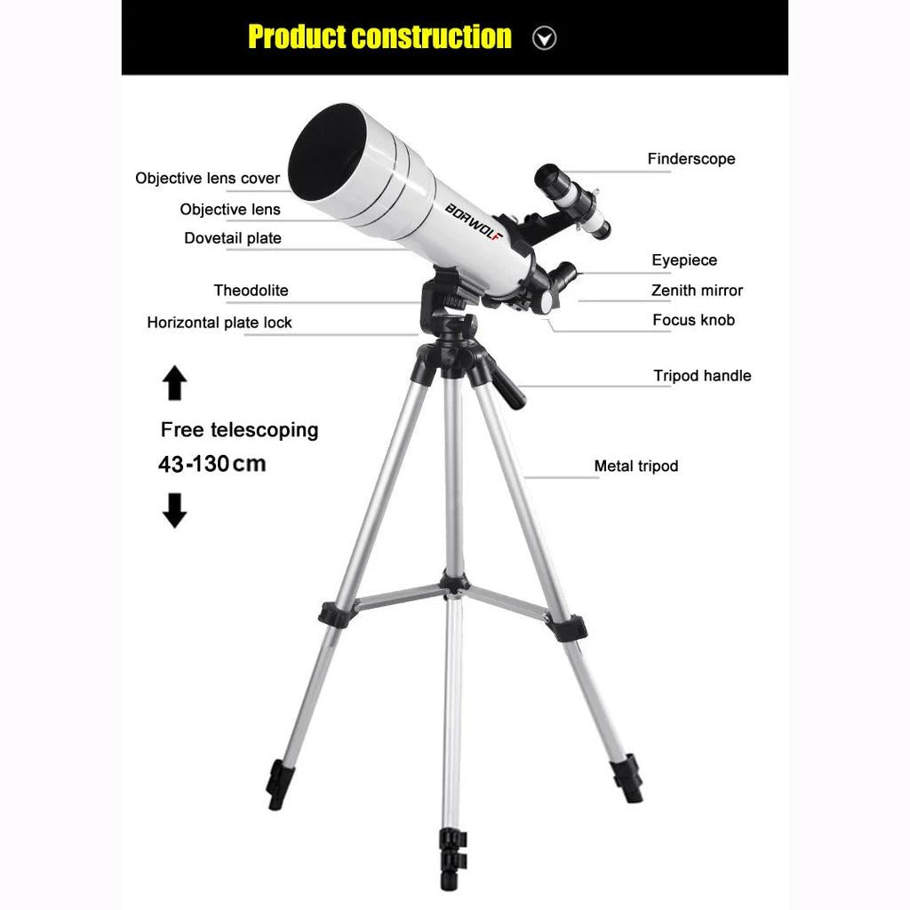 Professional 333X HD Astronomical & Birding Telescope by HitMyNeed