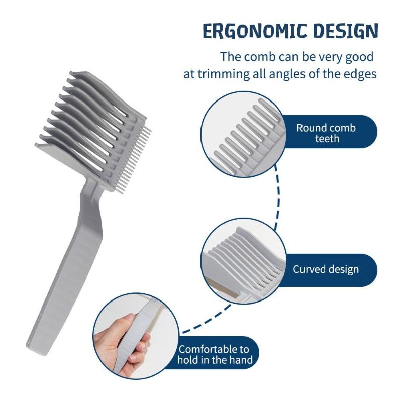 Professional Barber Clipper Blending & Flat Top Comb by HitMyNeed