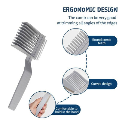 Professional Barber Clipper Blending & Flat Top Comb by HitMyNeed