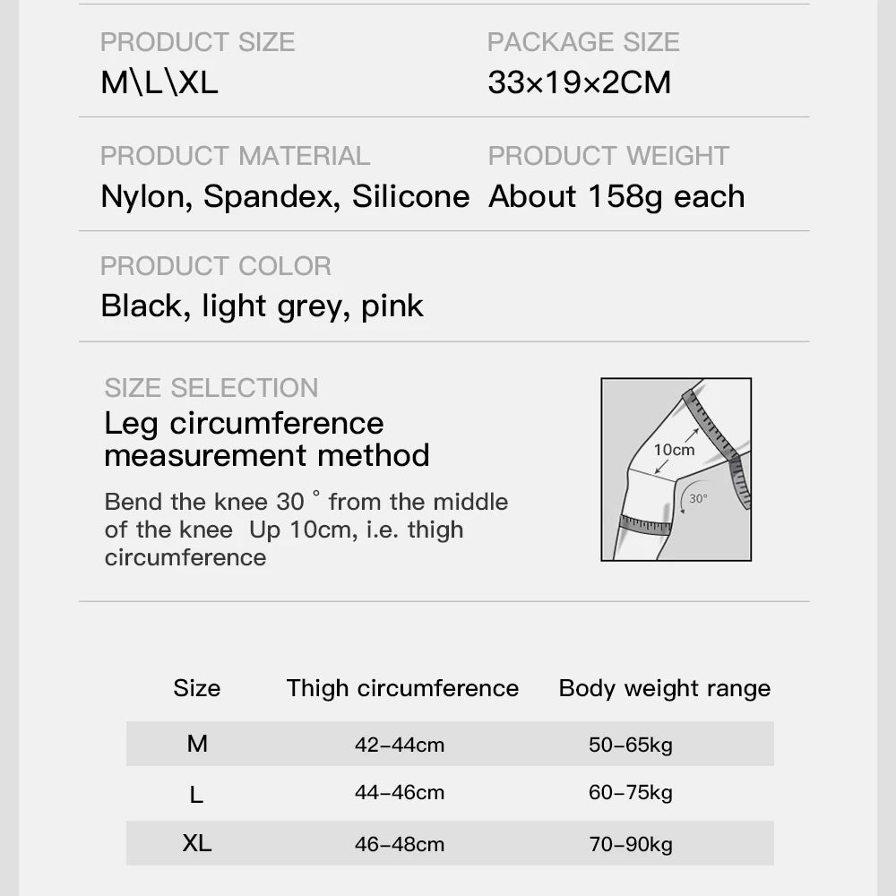 Professional Compression Knee Support Sleeve by HitMyNeed