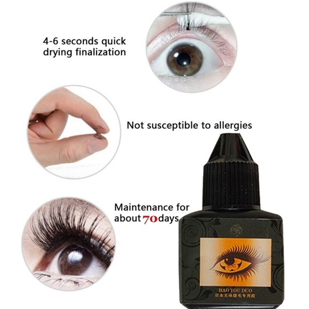 Professional Eyelash Extension Glue Adhesive 10ml by HitMyNeed