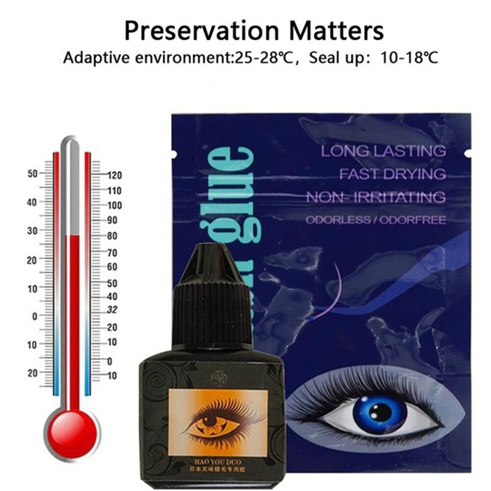 Professional Eyelash Extension Glue Adhesive 10ml by HitMyNeed