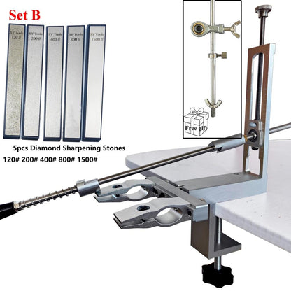 Professional Fixed Angle Apex Knife Sharpening System set-b by HitMyNeed