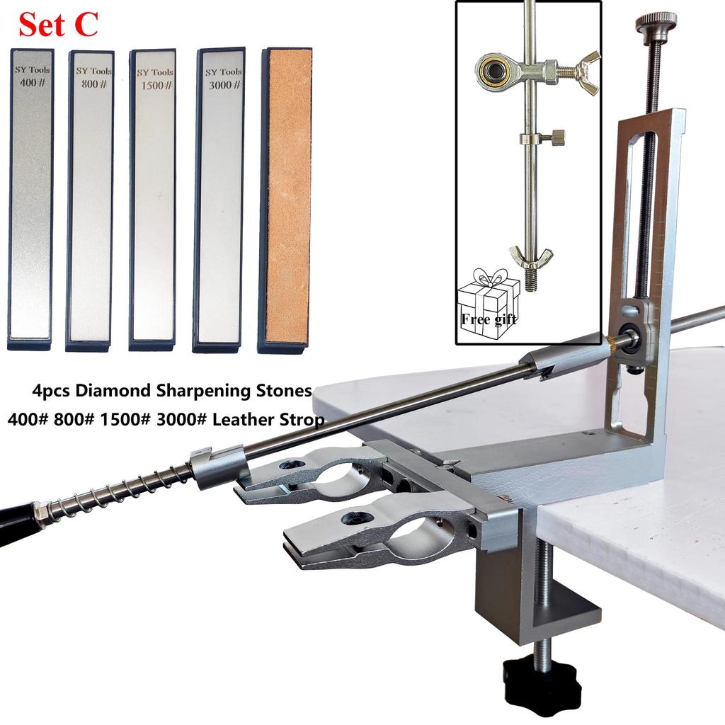 Professional Fixed Angle Apex Knife Sharpening System set-c by HitMyNeed