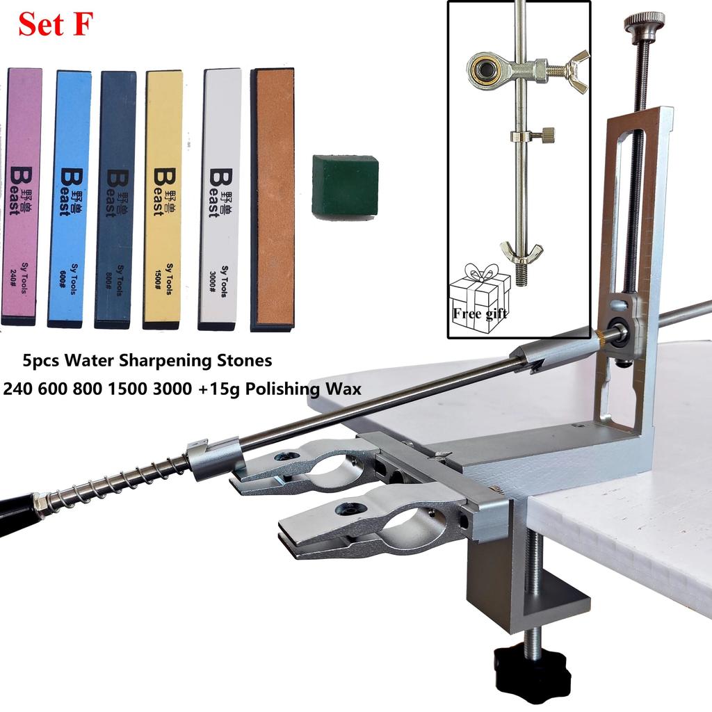 Professional Fixed Angle Apex Knife Sharpening System set-f by HitMyNeed