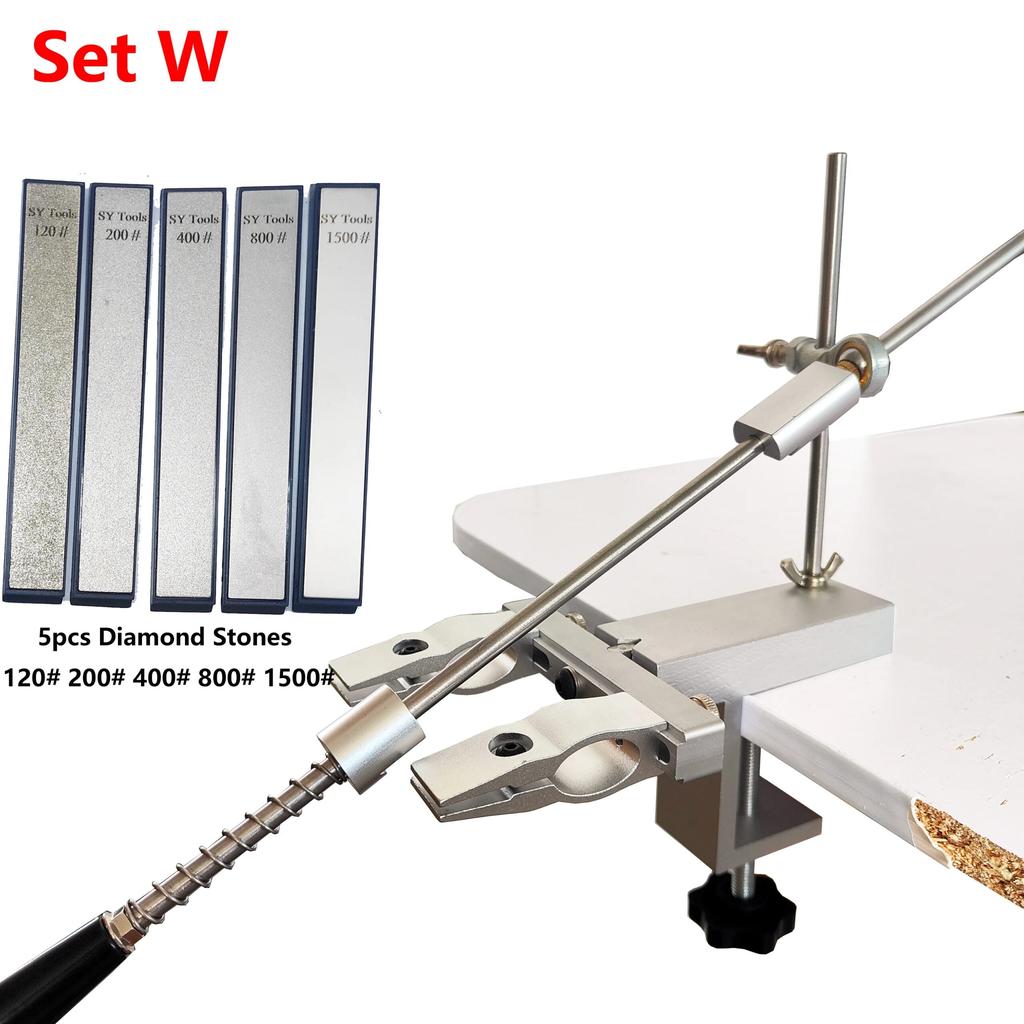 Professional Fixed Angle Apex Knife Sharpening System set-w by HitMyNeed