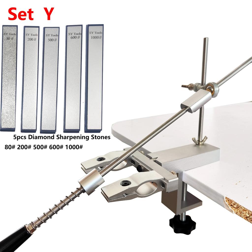 Professional Fixed Angle Apex Knife Sharpening System set-y by HitMyNeed