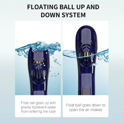 Professional Full Face Snorkel Mask for Adults by HitMyNeed