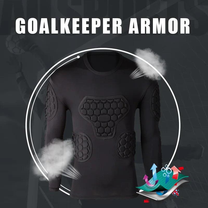 Professional Goalkeeper Jersey with EVA Elbow Pads by HitMyNeed