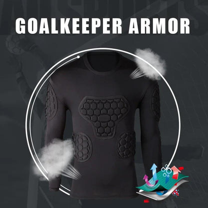 Professional Goalkeeper Jersey with EVA Elbow Pads by HitMyNeed