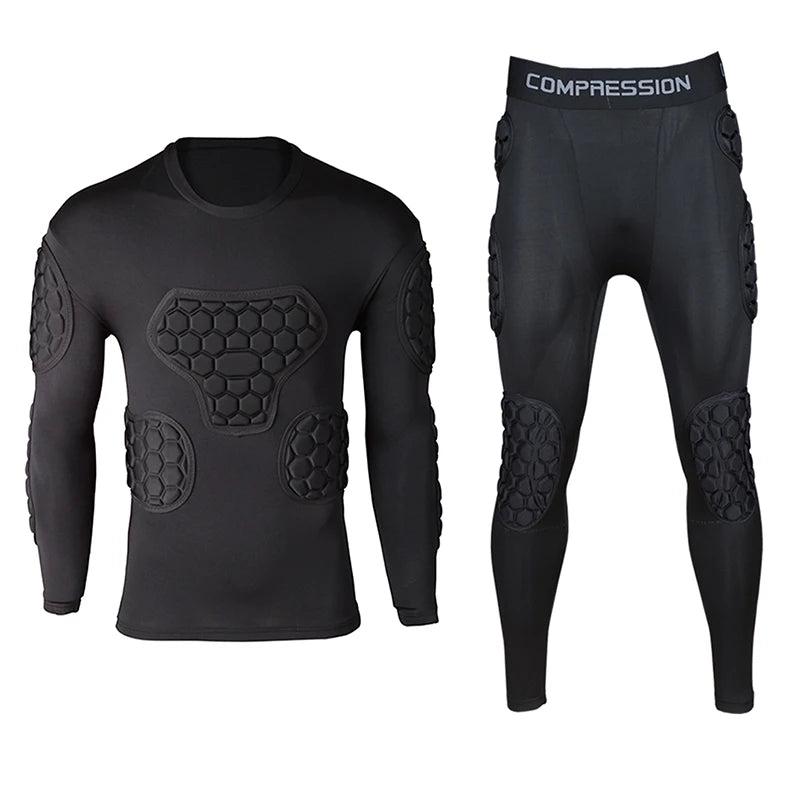 Professional Goalkeeper Jersey with EVA Elbow Pads top-long-pants eu-size-xl by HitMyNeed