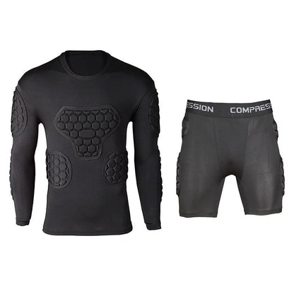 Professional Goalkeeper Jersey with EVA Elbow Pads top-pants eu-size-xl by HitMyNeed