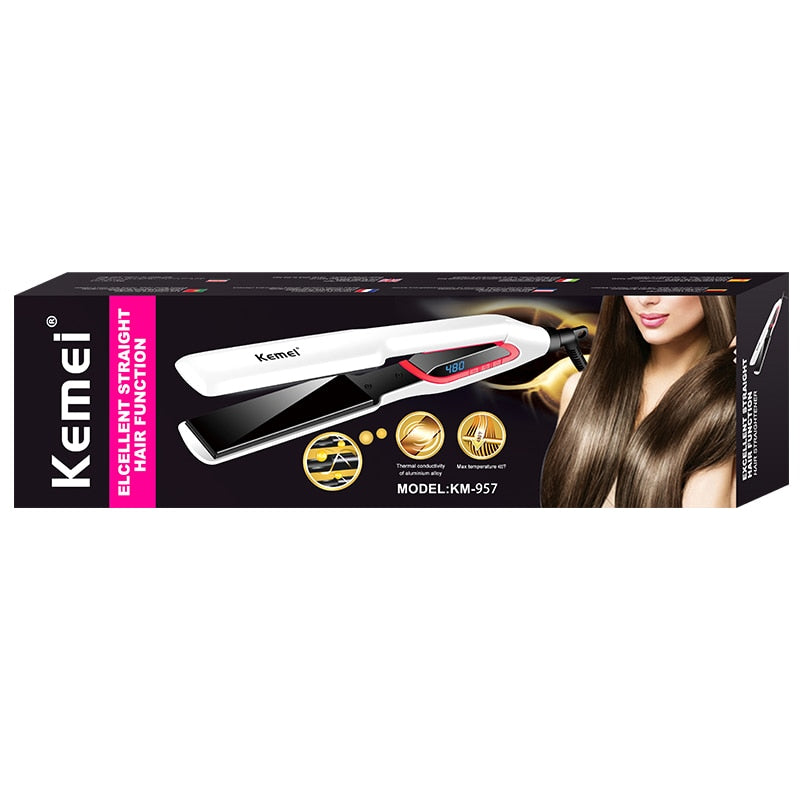 Professional Hair Straightener with LED Temperature by HitMyNeed