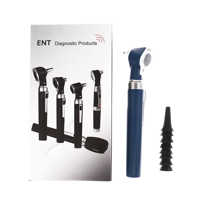 Professional LED Otoscope Diagnostic Kit with 8 Tips by HitMyNeed