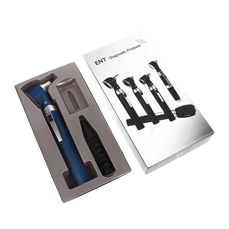 Professional LED Otoscope Diagnostic Kit with 8 Tips by HitMyNeed