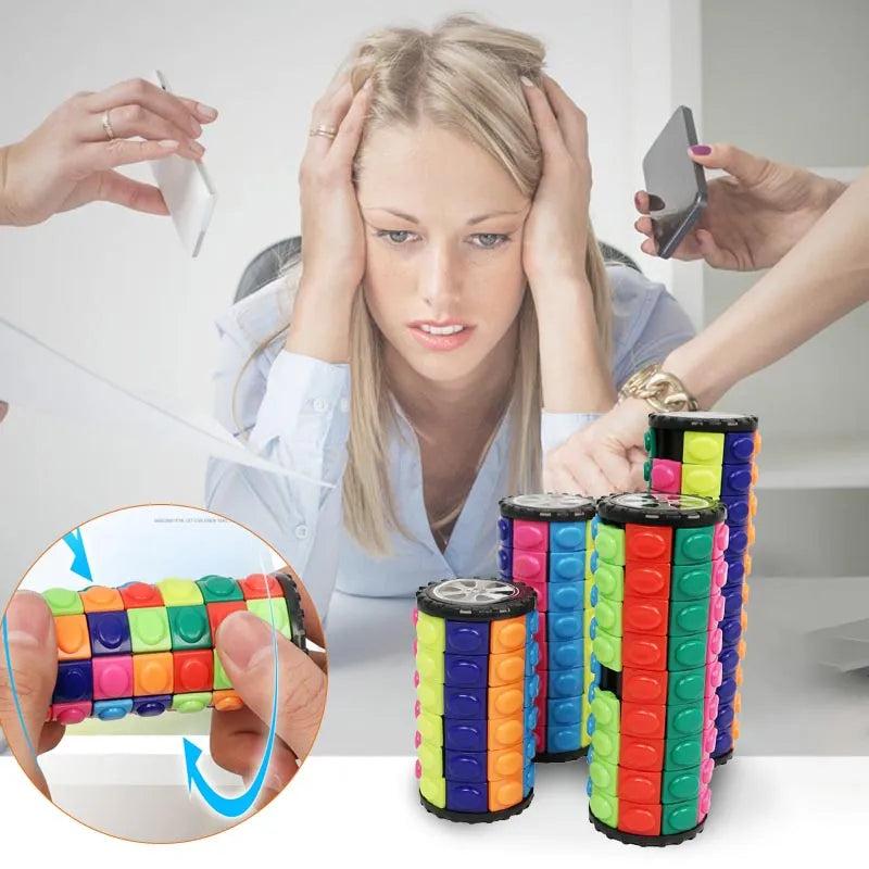 Professional Magic Infinity Fidget Cube Desk Toy by HitMyNeed