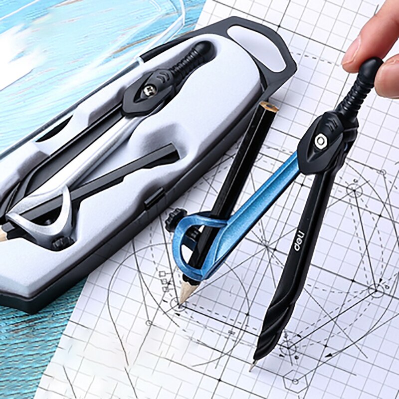 Professional Math and Geometry Drawing Compass Set by HitMyNeed
