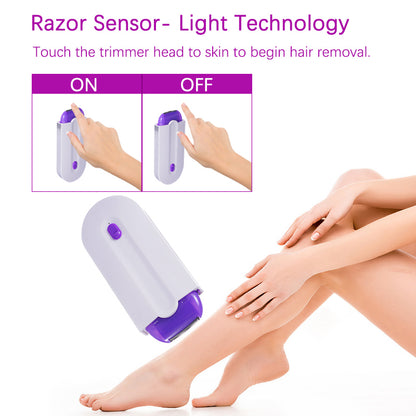 Professional Painless USB Hair Removal Kit for Women eu-plug by HitMyNeed