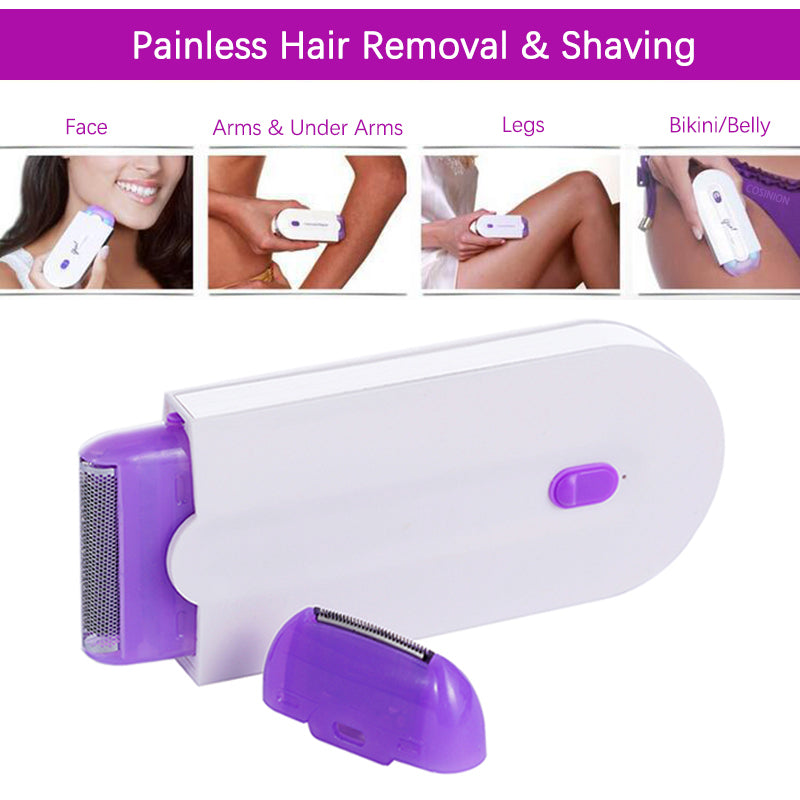 Professional Painless USB Hair Removal Kit for Women us-plug by HitMyNeed