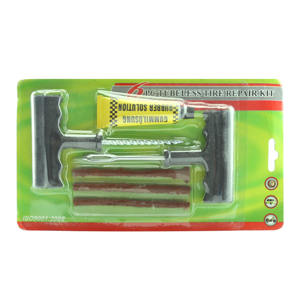 Professional Portable Tire Repair Kit 6‑Piece by HitMyNeed