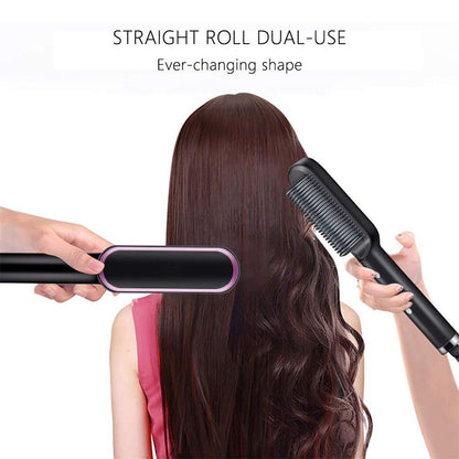 Professional Quick-Heat Electric Hot Comb Brush by HitMyNeed