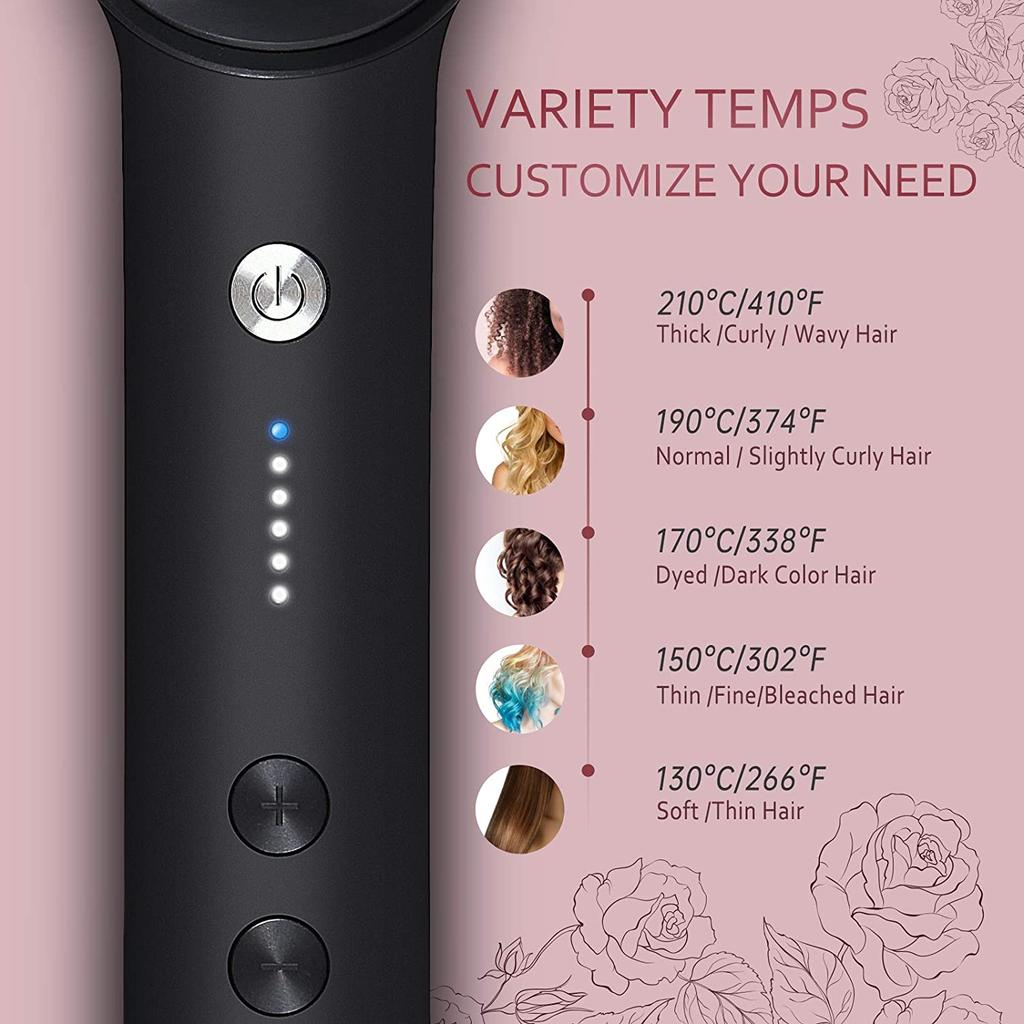 Professional Quick-Heat Electric Hot Comb Brush by HitMyNeed