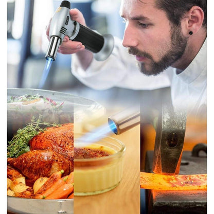 Professional Refillable Kitchen Butane Torch by HitMyNeed