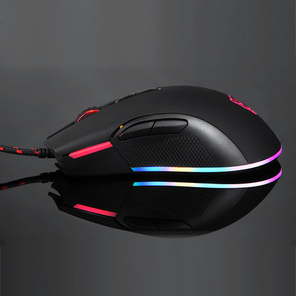 Professional RGB Gaming Mouse with Adjustable DPI by HitMyNeed