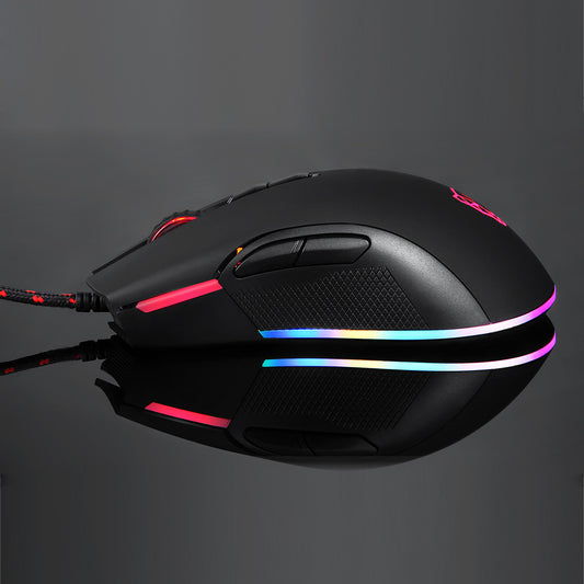 Professional RGB Gaming Mouse with Adjustable DPI by HitMyNeed