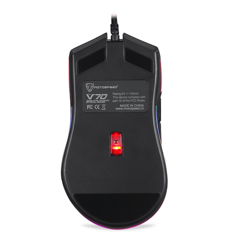 Professional RGB Gaming Mouse with Adjustable DPI by HitMyNeed