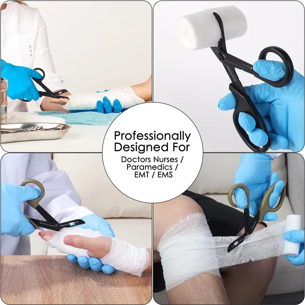 Professional Stainless Steel Trauma Shears / Medic Scissors (6") by HitMyNeed