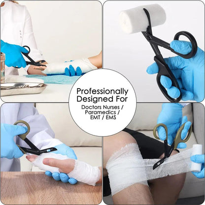 Professional Stainless Steel Trauma Shears / Medic Scissors (6") by HitMyNeed