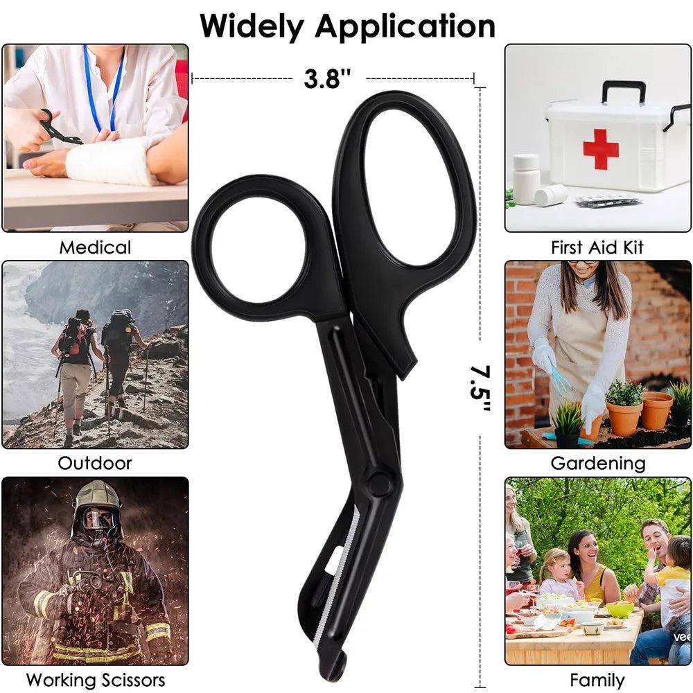 Professional Stainless Steel Trauma Shears / Medic Scissors (6") by HitMyNeed