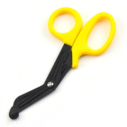 Professional Stainless Steel Trauma Shears / Medic Scissors (6") yellow by HitMyNeed