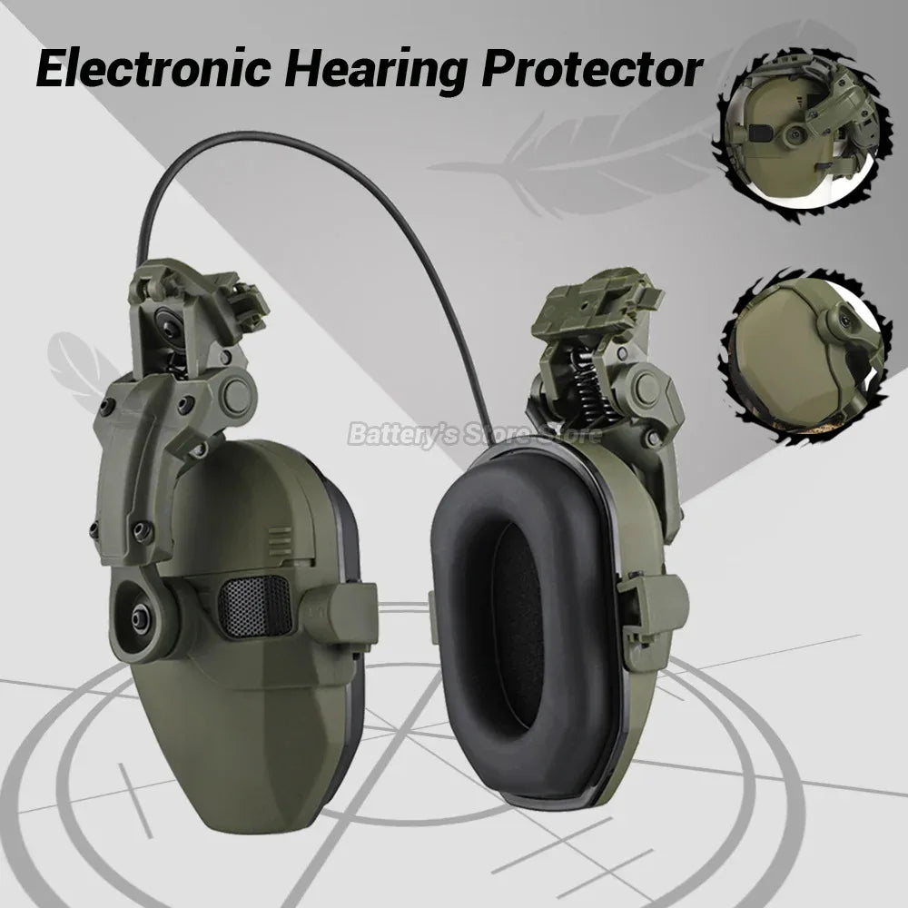 Professional Tactical Electronic Shooting Earmuff by HitMyNeed