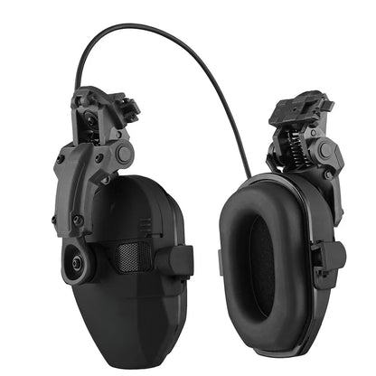 Professional Tactical Electronic Shooting Earmuff model-a-black by HitMyNeed