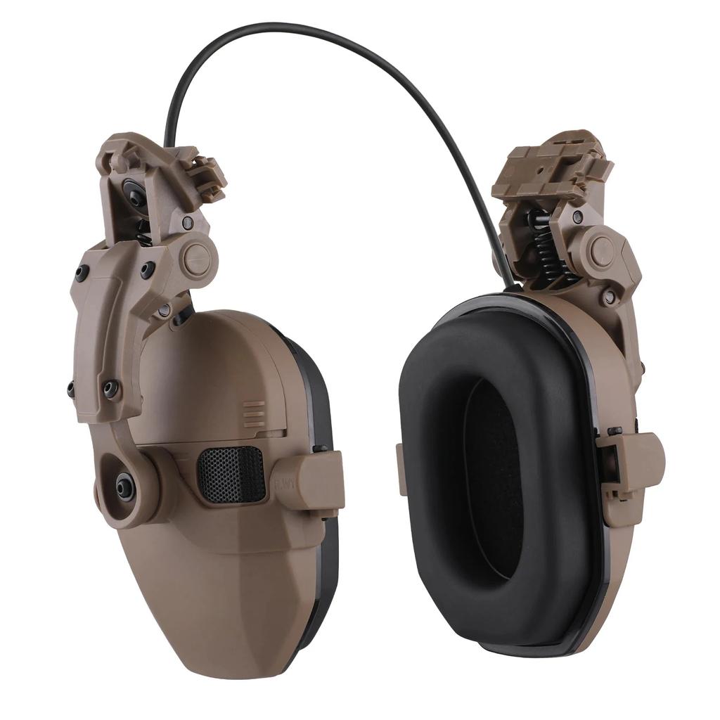 Professional Tactical Electronic Shooting Earmuff model-a-desert by HitMyNeed
