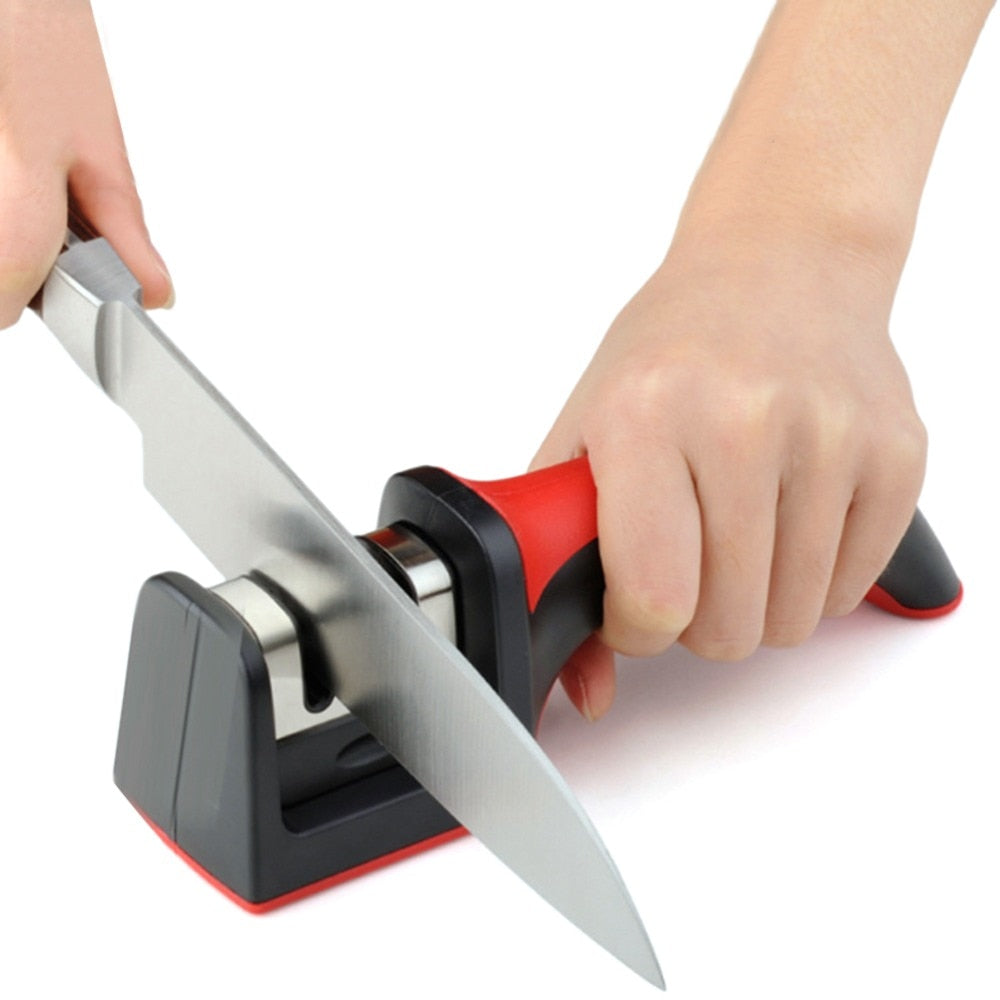 Professional Two-Stage Kitchen Knife Sharpener by HitMyNeed