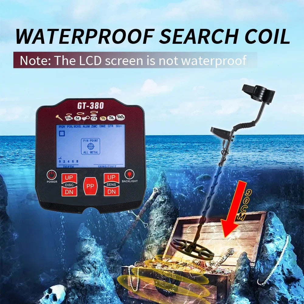 Professional Underground Gold Metal Detector 11" Coil by HitMyNeed