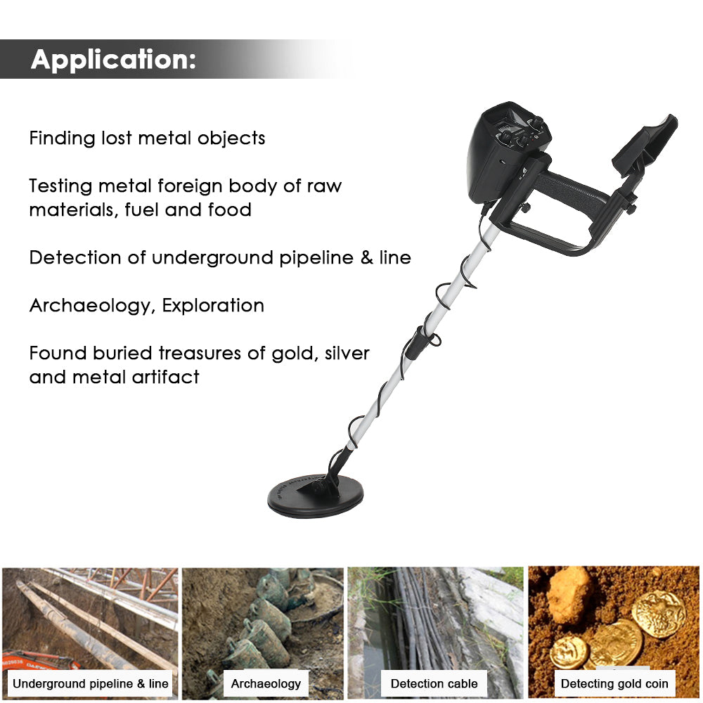 Professional Underground Metal Detector Handheld by HitMyNeed